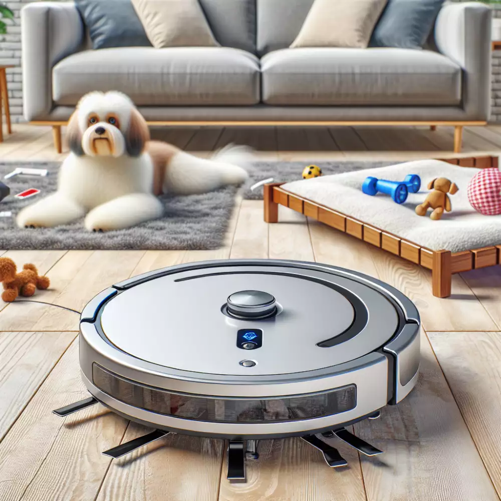 nejlepší robotický vysavač na psí chlupy