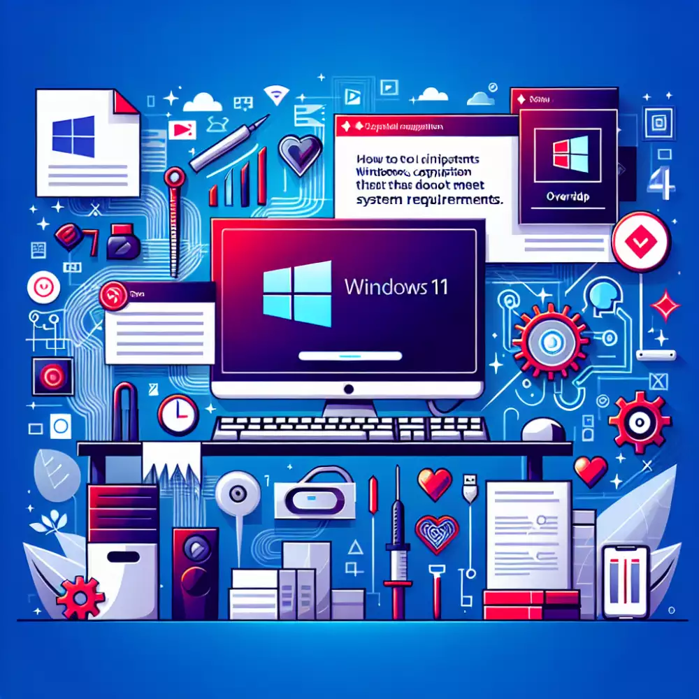 jak nainstalovat windows 11 na nekompatibilní počítač