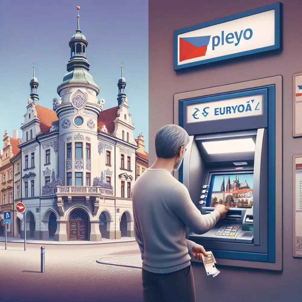 výběr eur z bankomatu v čr