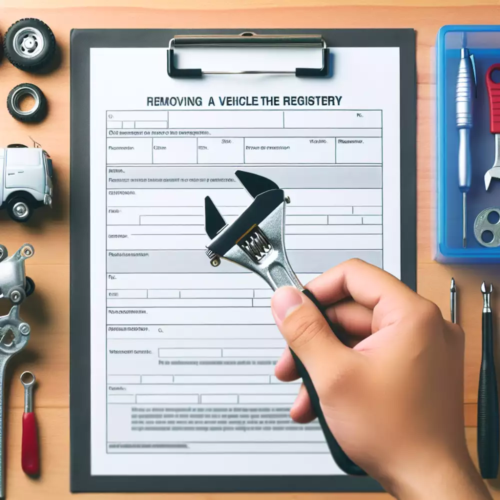 vyřazení vozidla z evidence formulář