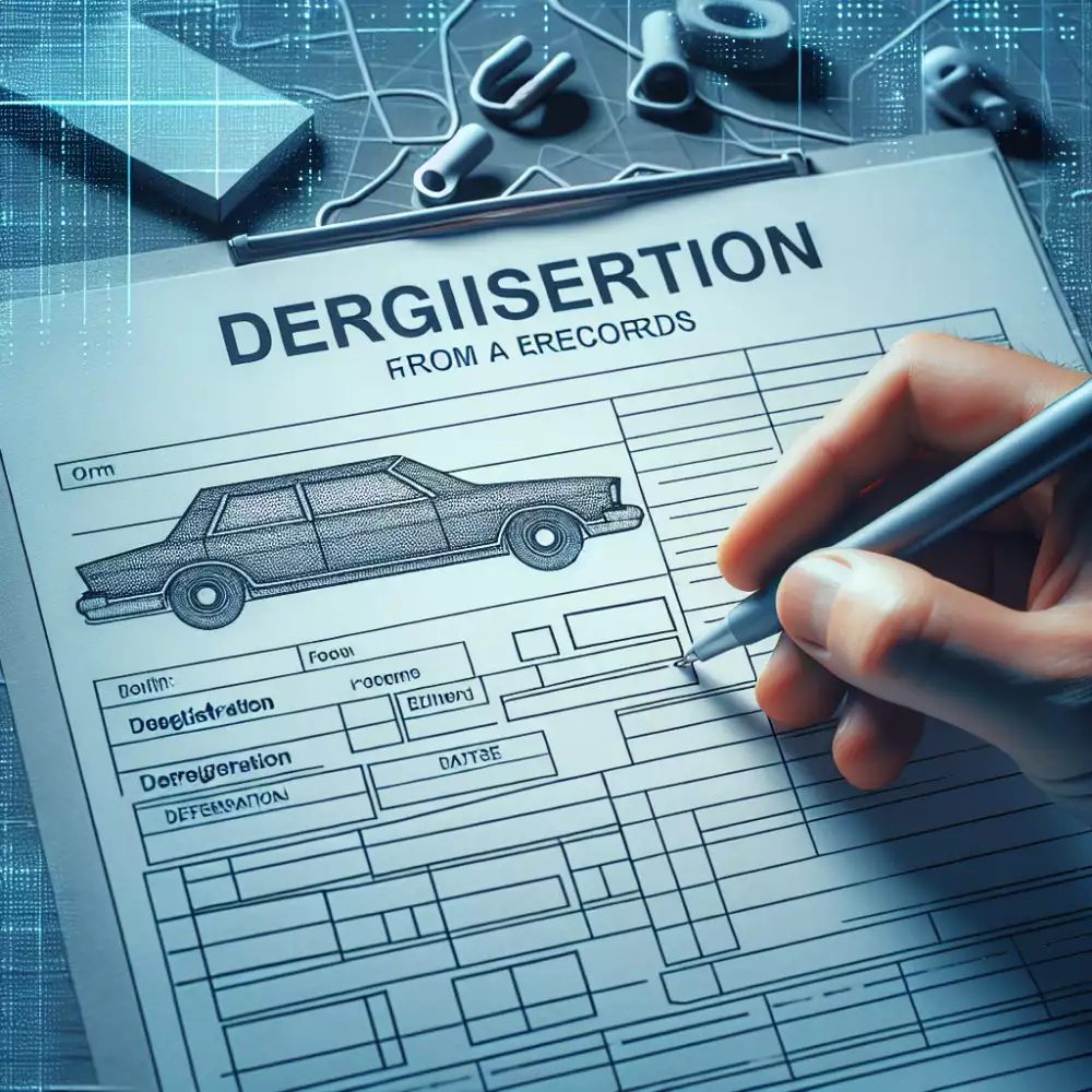 vyřazení vozidla z evidence formulář