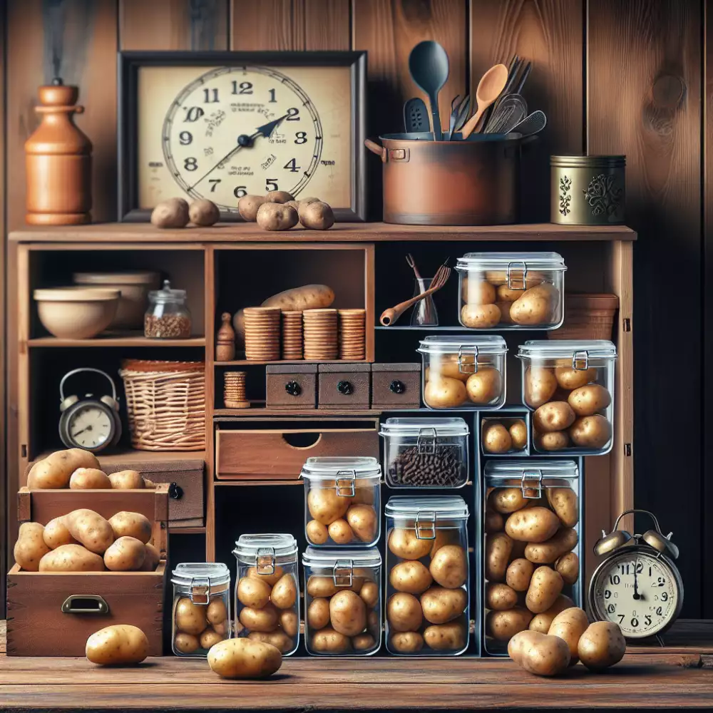 jak uskladnit brambory