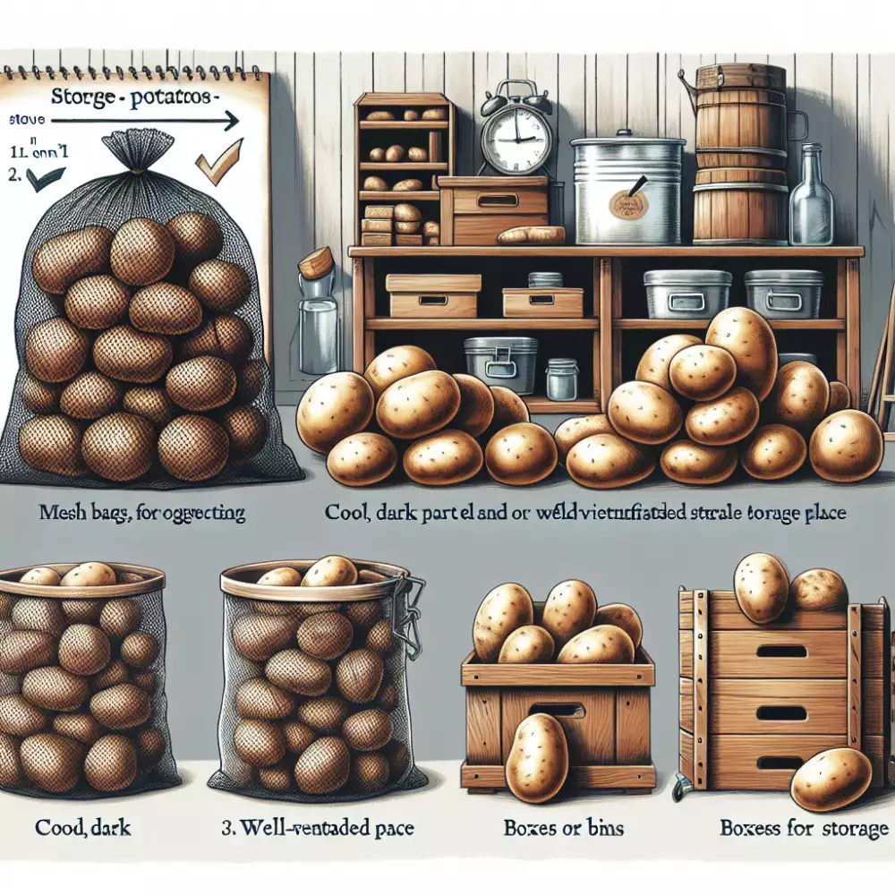 Jak Uskladnit Brambory