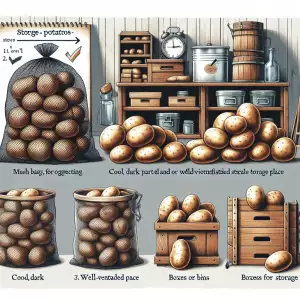 Jak Uskladnit Brambory
